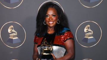 The 57-year-old actress took home her first ever Grammy for her performance of the audio version of ‘Finding Me: A Memoir’.