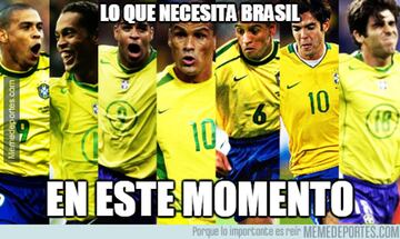 Los mejores memes del Brasil-Bélgica