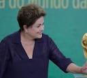 Rousseff arenga a Brasil: "Son los mejores, el mundo lo sabe"