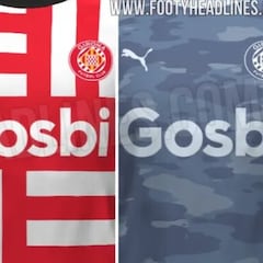 Filtradas las nuevas camisetas del Girona