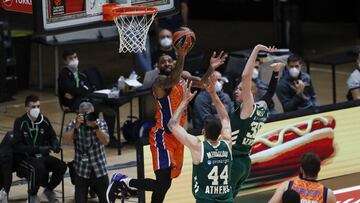 17/11/20 PARTIDO BALONCESTO EUROLIGA EUROLEAGUE
VALENCIA BASKET - PANATHINAIKOS
DERRICK WILLIAMS
WHITE