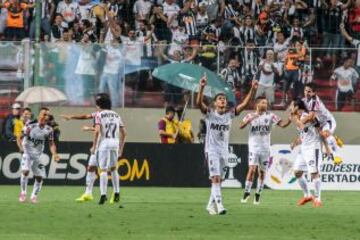 La celebración de Atlético Mineiro.