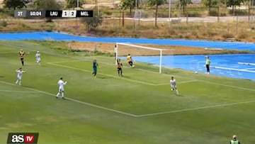 Se formó en la U, anotó un triplete y así metió a su equipo en una final en Chile: golazo para enmarcar