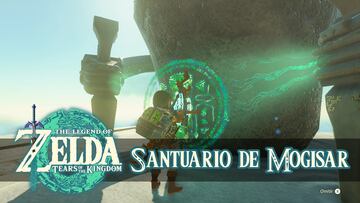 the legend of zelda tears of the kingdom nintendo switch guia santuario mogisar