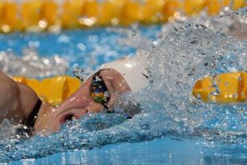 Hannah Miley en los 400m individuales femenino