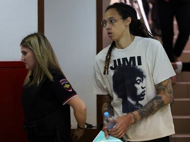 Brittney Griner se declara culpable ante el tribunal ruso
