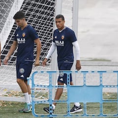 Zaza y Murillo vuelven al trabajo sin problemas físicos