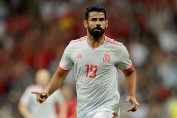 Soccer Football - World Cup - Group B - Portugal vs Spain - Fisht Stadium, Sochi, Russia - June 15, 2018   Spain's Diego Costa celebrates scoring their first goal    REUTERS/Ueslei Marcelino
PUBLICADA 19/06/18 NA MA30 1COL