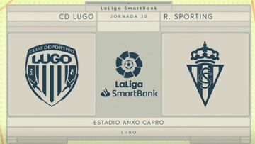 Resumen del Lugo vs. Sporting de la Liga Smartbank