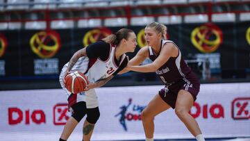 Gwathmey, ante Jespersen durante el Sant Adrià-Gernika.