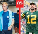 Kevin De Bruyne y Aaron Rodgers intercambian jerseys en Green Bay