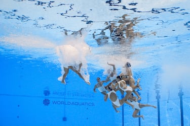 Abrakadapra! España pone la formación de hielo con bronce acrobático