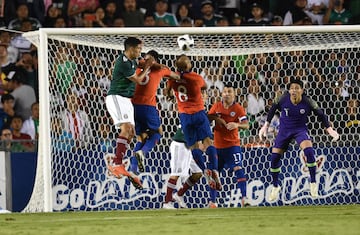 Lo mejor del México vs Chile en imágenes