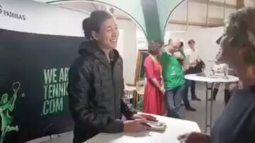 La reacción más TOP de Garbiñe tras perder en Luxemburgo