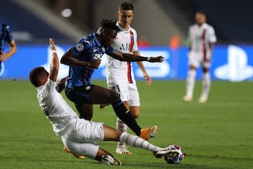 Atalanta de Bérgamo y el París Saint Germain se enfrentaron por los cuartos de final de la Champions League en el Estadio da Luz en Lisboa.