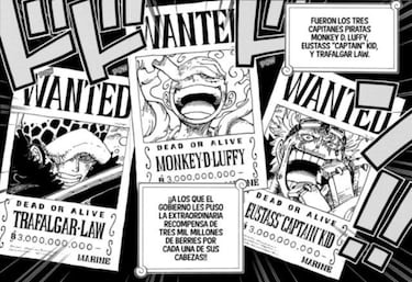 One Piece desvela sus nuevos carteles y las mayores recompensas