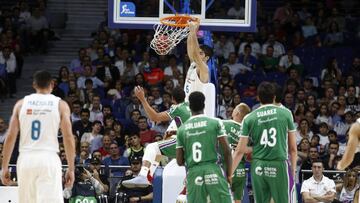 22/10/17 PARTIDO BALONCESTO ACB ENDESA
REAL MADRID - UNICAJA MALAGA
SANTO YUSTA