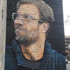Klopp ya es un 'Beatle': le hacen este precioso mural en Liverpool