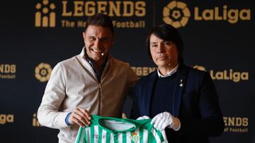 Joaquín, junto a Marcelo Ordás.