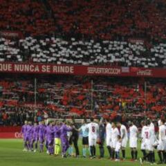 Sevilla-Real Madrid en imágenes
