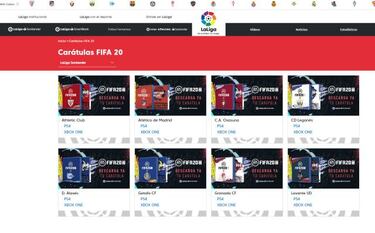 FIFA 20: descarga gratis la carátula de tu equipo preferido de LaLiga Santander