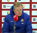 Koeman: "No se pueden fallar dos penaltis si eres el Barcelona"