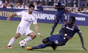 Pretemporada del Real Madrid en Estados Unidos. Isco.