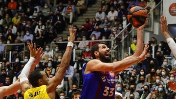 19/02/22 BALONCESTO COPA DEL REY 2022 GRANADA
PARTIDO SEMIFINAL
BARCELONA - UCAM MURCIA
En la imagen Mirotic (FC Barcelona)