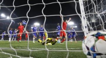 2-2. Thiago Silva marcó el gol del empate.