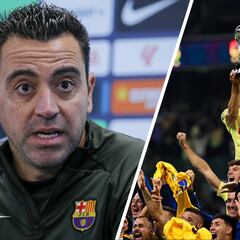 Xavi Hernández felicita al América por su campeonato previo a enfrentarlos en Dallas