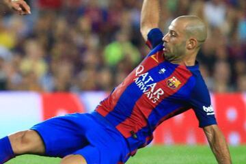 Mascherano has been at Barça since 2010.