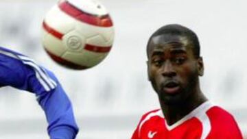 <b>A PUNTO. </b>Quincy, en un partido de la liga rusa contra el Saturn.