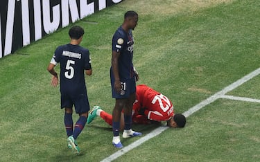 Secuencia lesión Musiala.