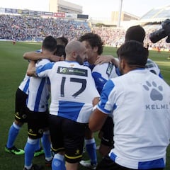 Carlos y Alfaro remontan y dejan al Hércules cerca de la final