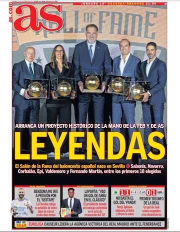 Las portadas de AS de octubre