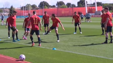 La Selección ya prepara el partido frente a Eslovaquia