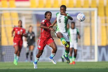 Nigeria y Colombia se enfrentaron por las semifinales del Mundial Femenino Sub 17 de la India en el Estadio Fatorda de Goa.