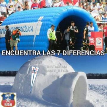 Los memes que dejó el empate entre Católica y Colo Colo