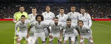 Zidane sólo ha repetido once una vez esta temporada