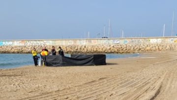 Encuentran el cadáver de un niño en la playa de Roda de Berà, en Tarragona