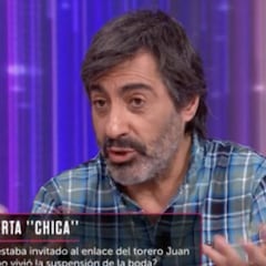 Juan del Val, invitado a la boda del torero Juan Ortega: “Empatizo mucho con Carmen, la novia”