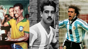 Los m&aacute;ximos goleadores de la historia de la Copa Am&eacute;rica