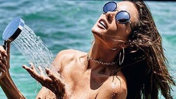 Alessandra Ambrosio desnuda en Instagram.