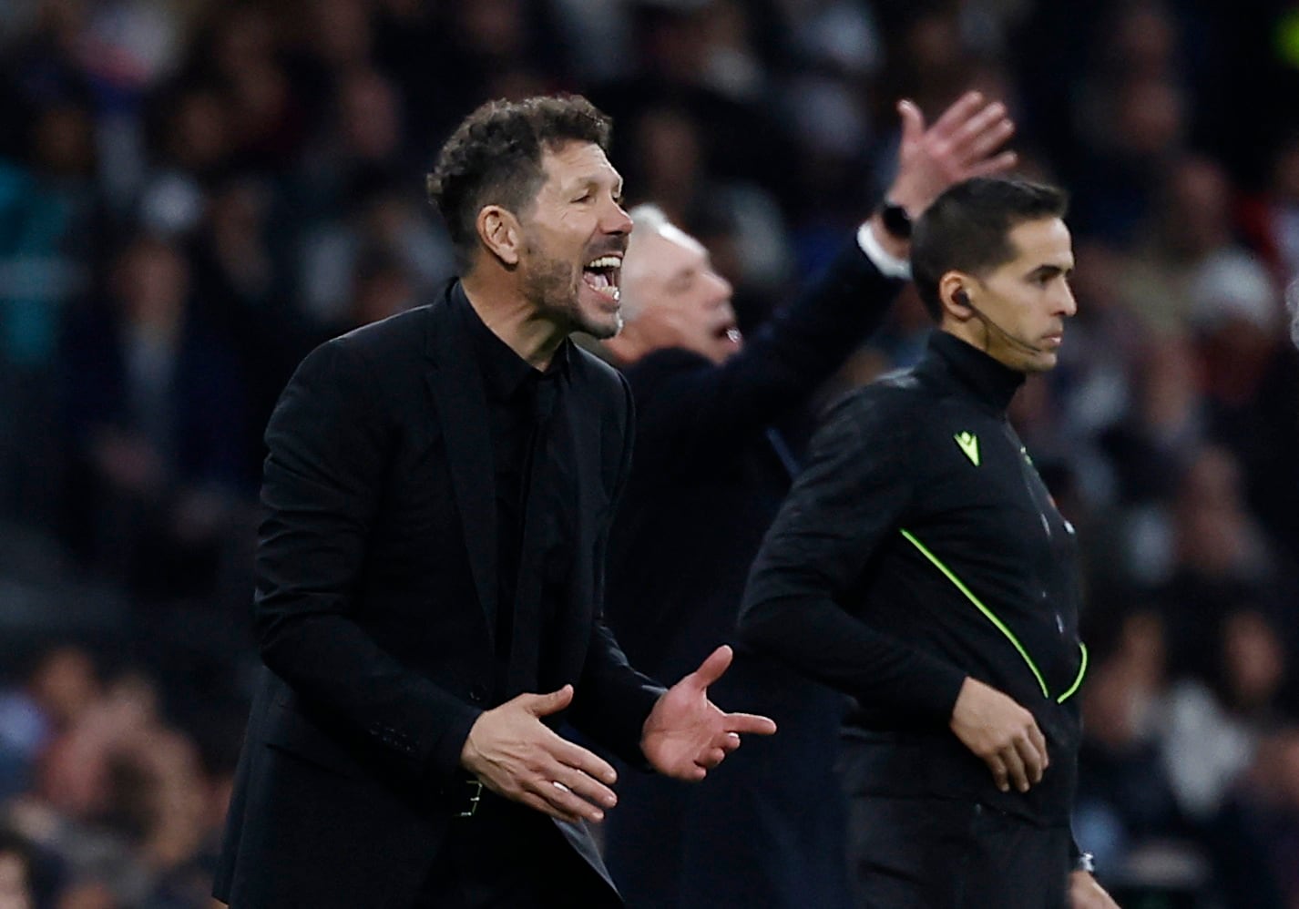 Simeone: “Me pareció que el árbitro hizo un partido correcto”