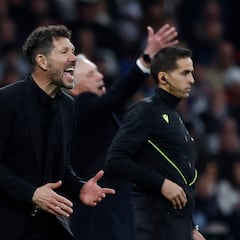 Simeone: “Me pareció que el árbitro hizo un partido correcto”