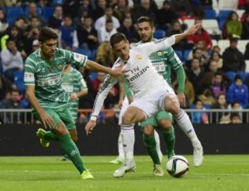 Chicharito y Borja López.