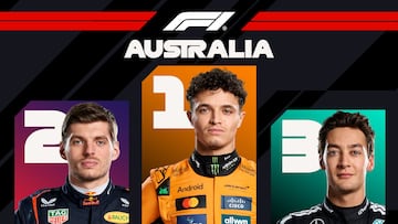 Resultados F1: clasificación del GP de Australia
