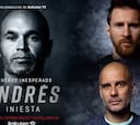 Así ven Messi y Guardiola a Andrés Iniesta: el emocionante trailer de 'El héroe inesperado'