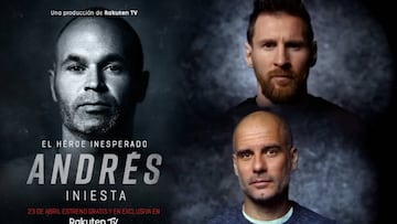 Así ven Messi y Guardiola a Andrés Iniesta: el emocionante trailer de 'El héroe inesperado'