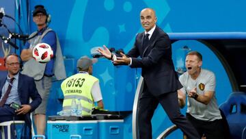 Roberto Martínez, seleccionador de Bélgica.